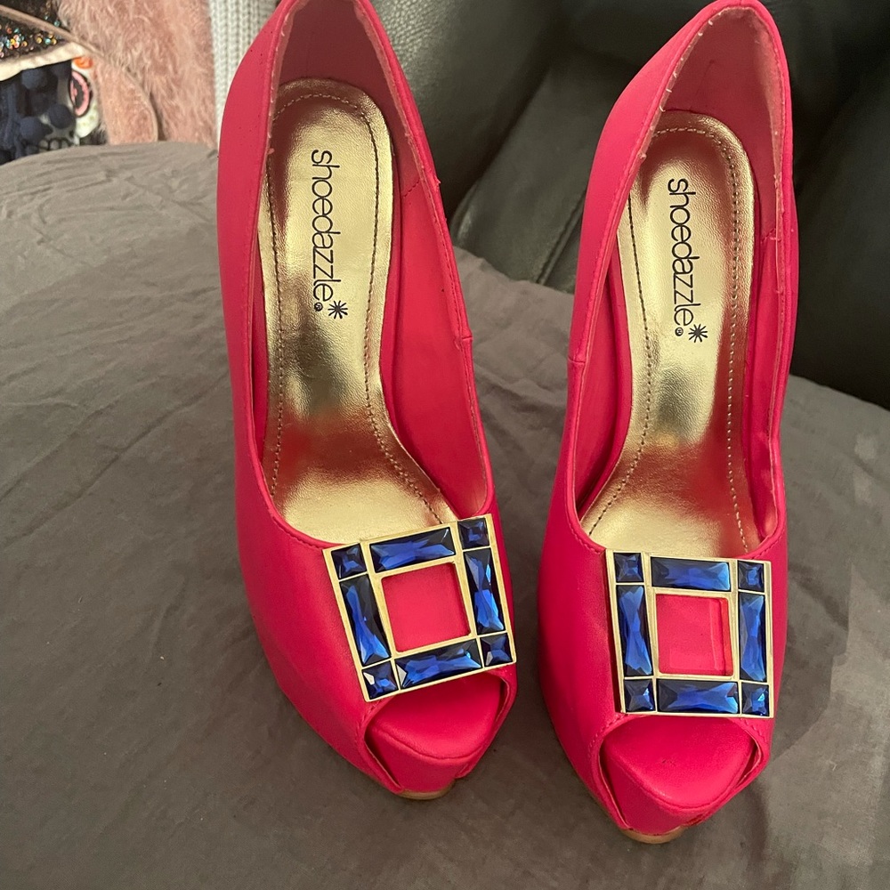 Pink heels